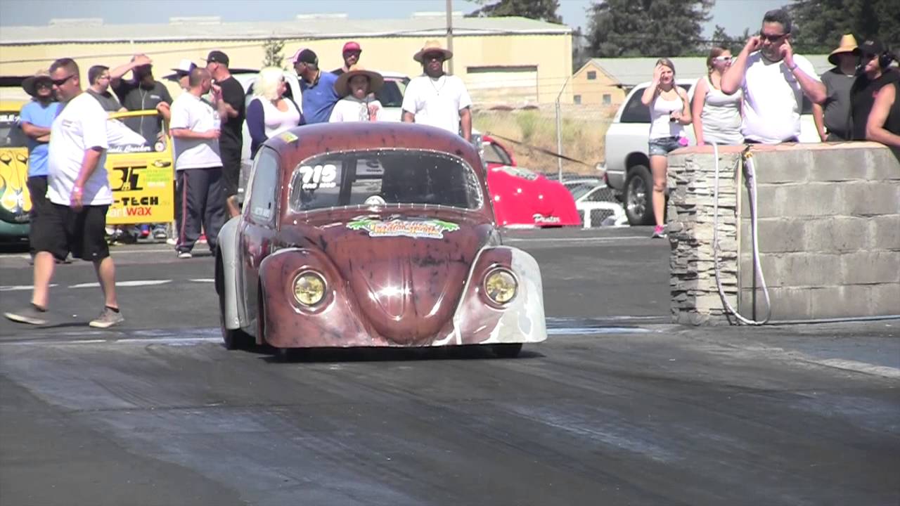 Bug O Rama #73 Drags at Sacramento Raceway Outrages Wheelies &  7 second Runs