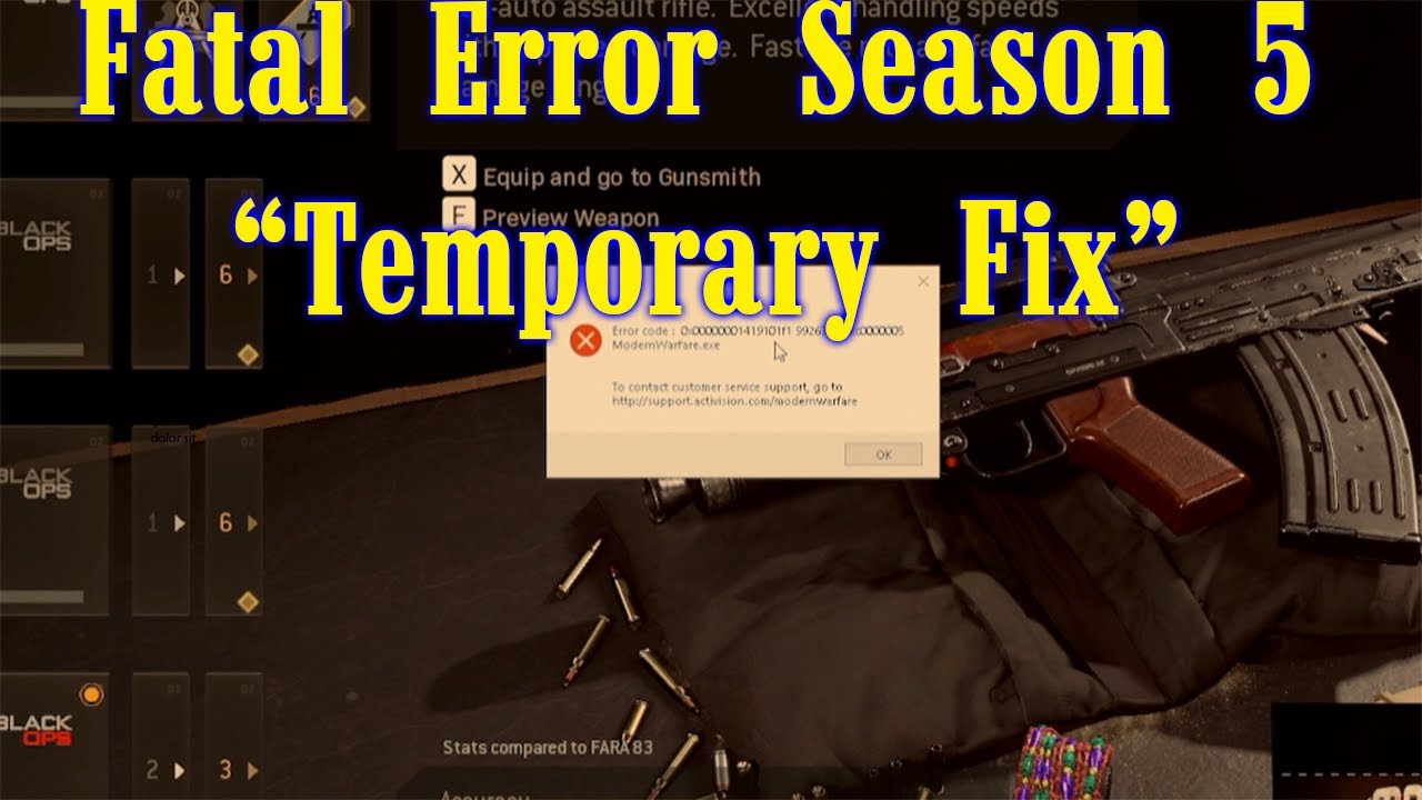 Season 5 Fatal Error 