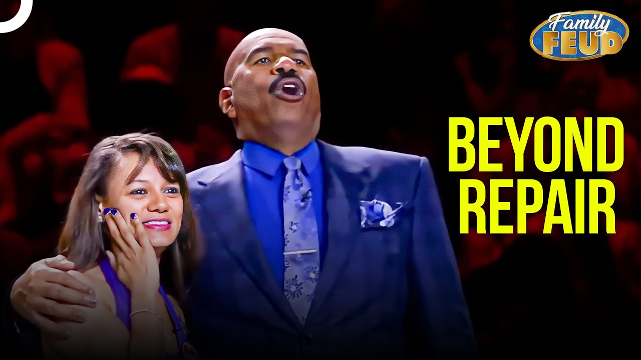 Answers So BAD Steve Had to Take a Moment For HIMSELF | Family Feud Compilations