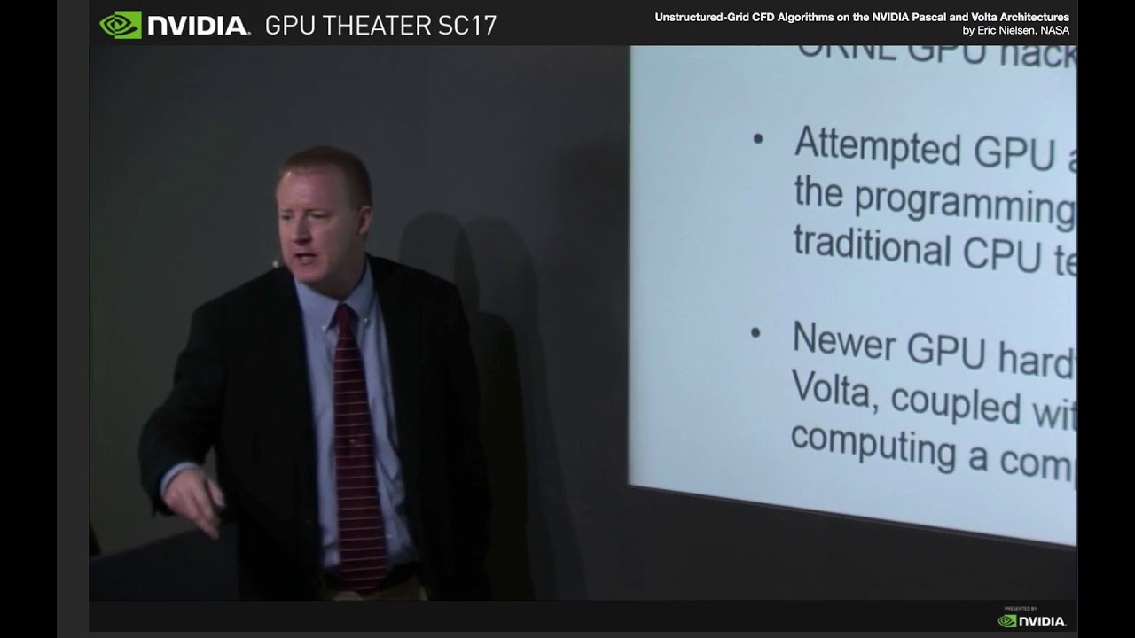 Unstructured-Grid CFD Algorithms on the NVIDIA Pascal and Volta Architectures
