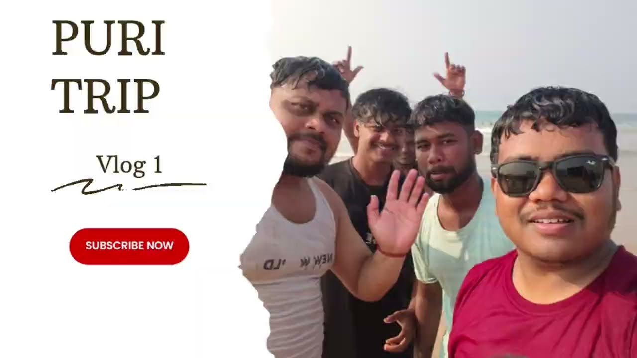 My first vlog in puri 