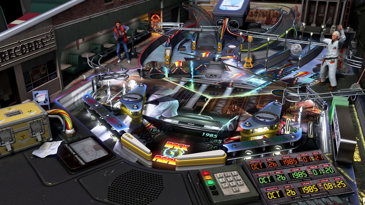 Back To The Future Pinball Trailer