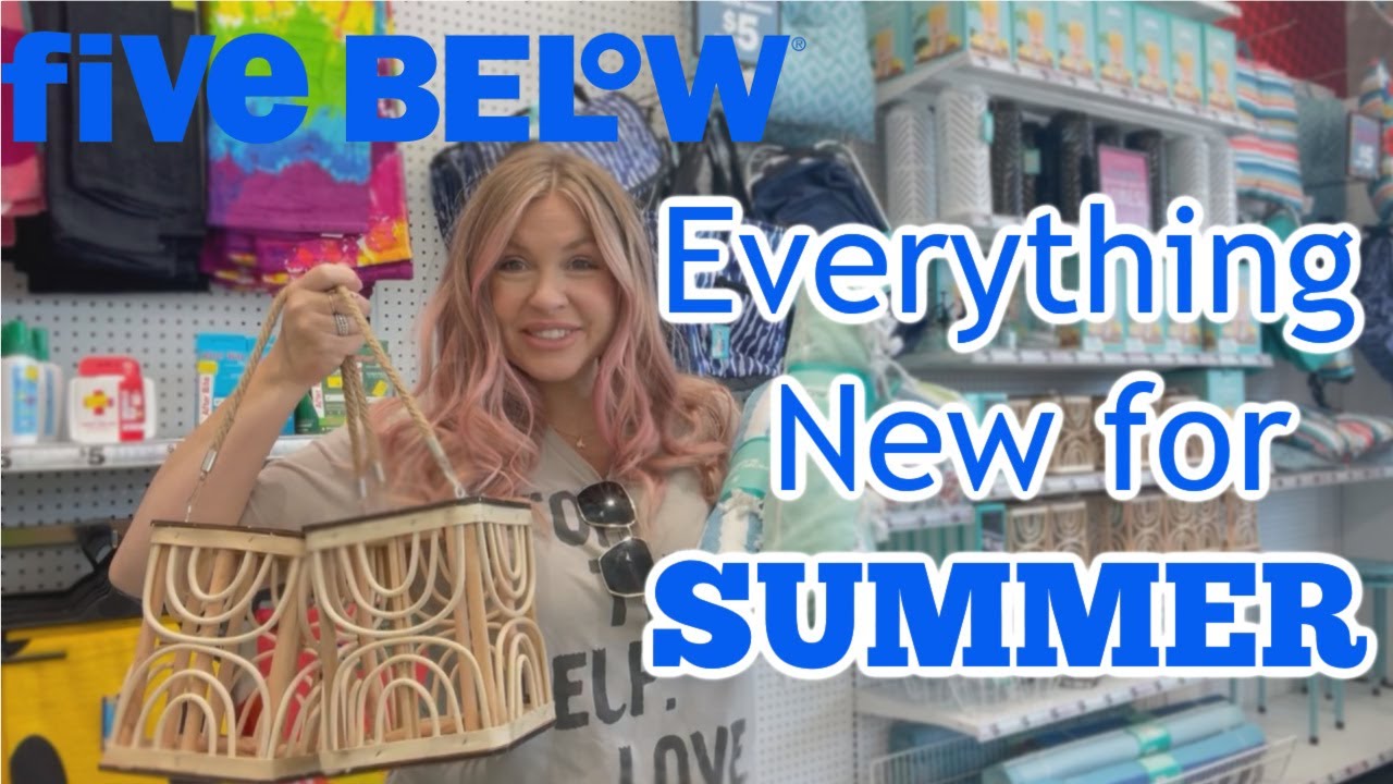 Five Below Shop With Me & See Everything NEW for Summer 2022!