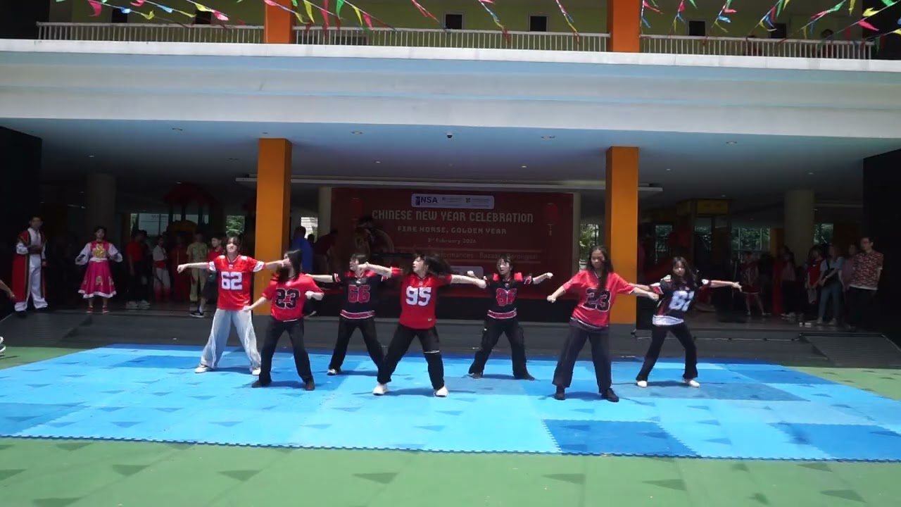Performing Dance Junior High School Chinese New Year Celebration 2026 (3 February 2026)