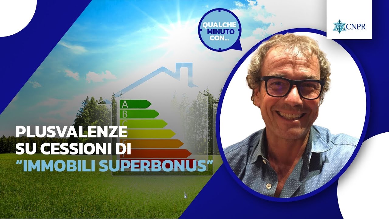 Ernesto Gatto - Plusvalenze su cessioni di “Immobili Superbonus”