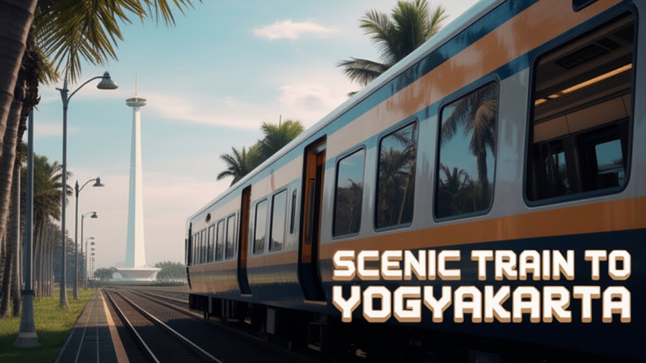🚆 7-Hour Train Journey to Yogyakarta: My Indonesian Adventure Continues!