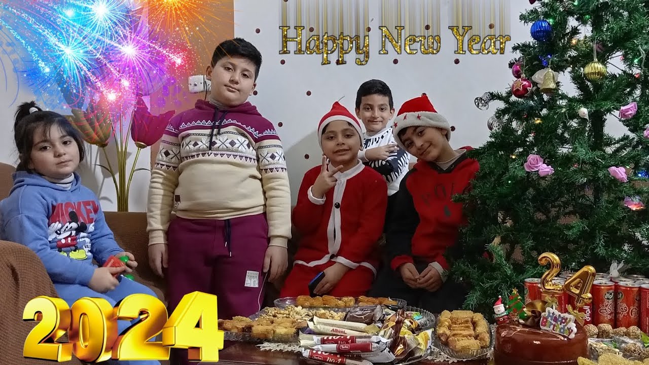 احتفال راس سنه ٢٠٢٤ 🤩Happy new year @Abbaslayth