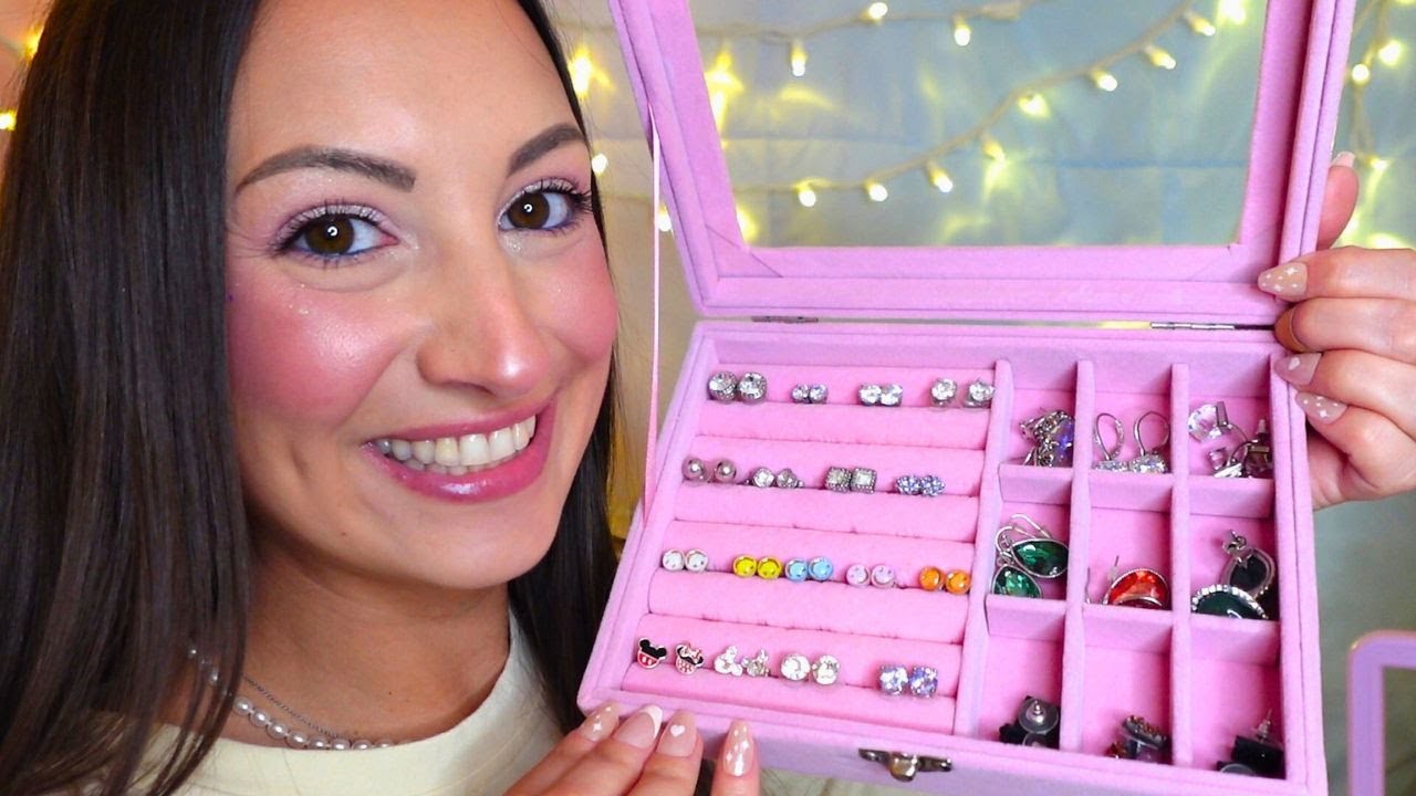 ASMR My *Entire* Earring Collection ✿ part one