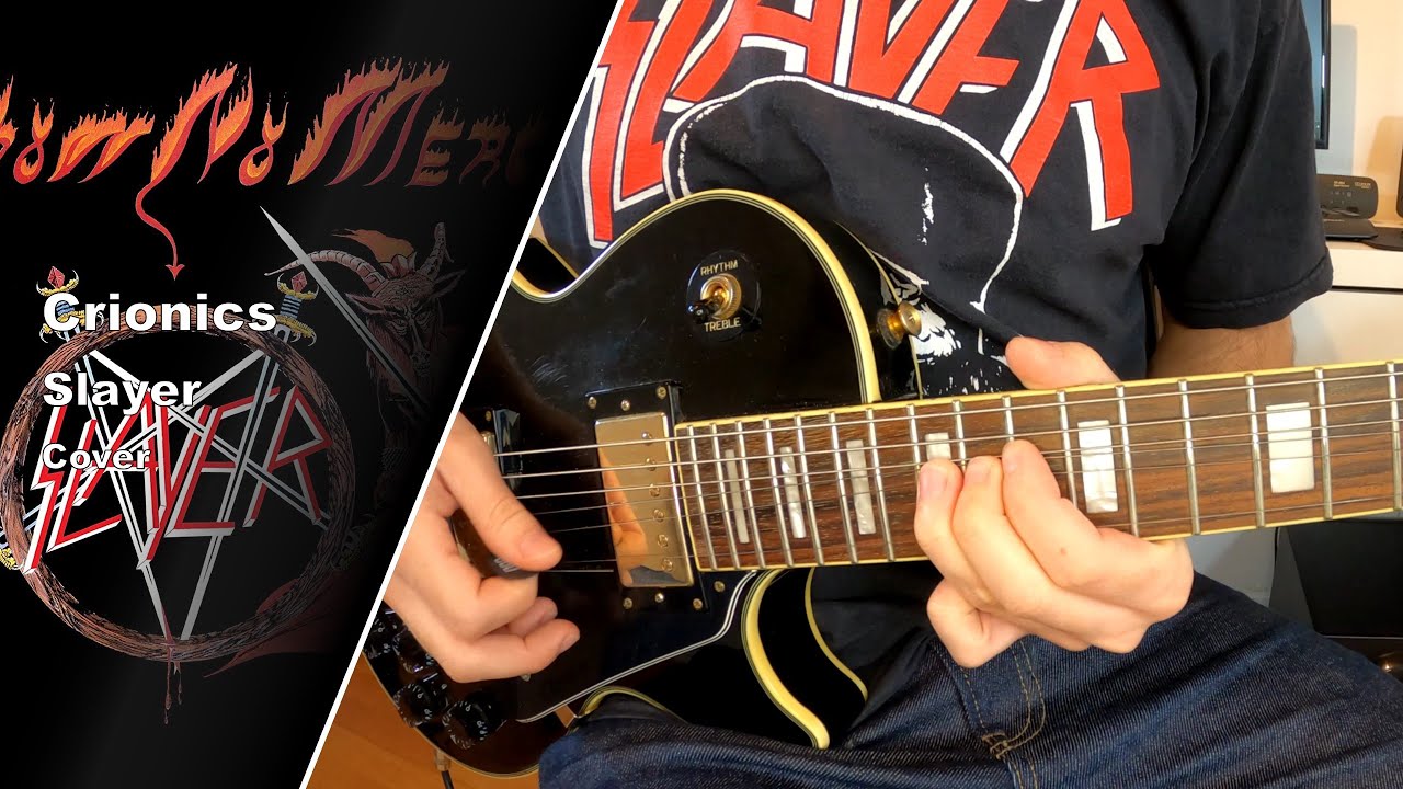 Slayer - Crionics - Guitar Cover w/Solos (+Tabs)