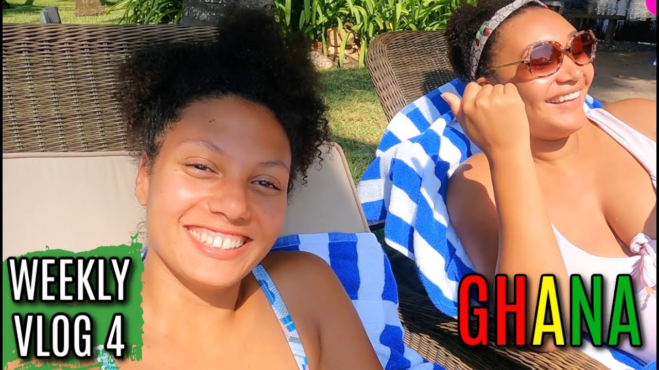 I'M BACK IN GHANA & SAYING GOODBYE TO THE ACHEAMPONG FAMILY | WEEKLY VLOG 4