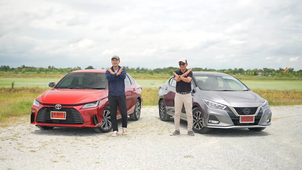 อัลเมร่าท้าชก! Toyota Yaris Ativ 1.2 L4 N/A ปะทะ Nissan Almera 1.0 L3 Turbo