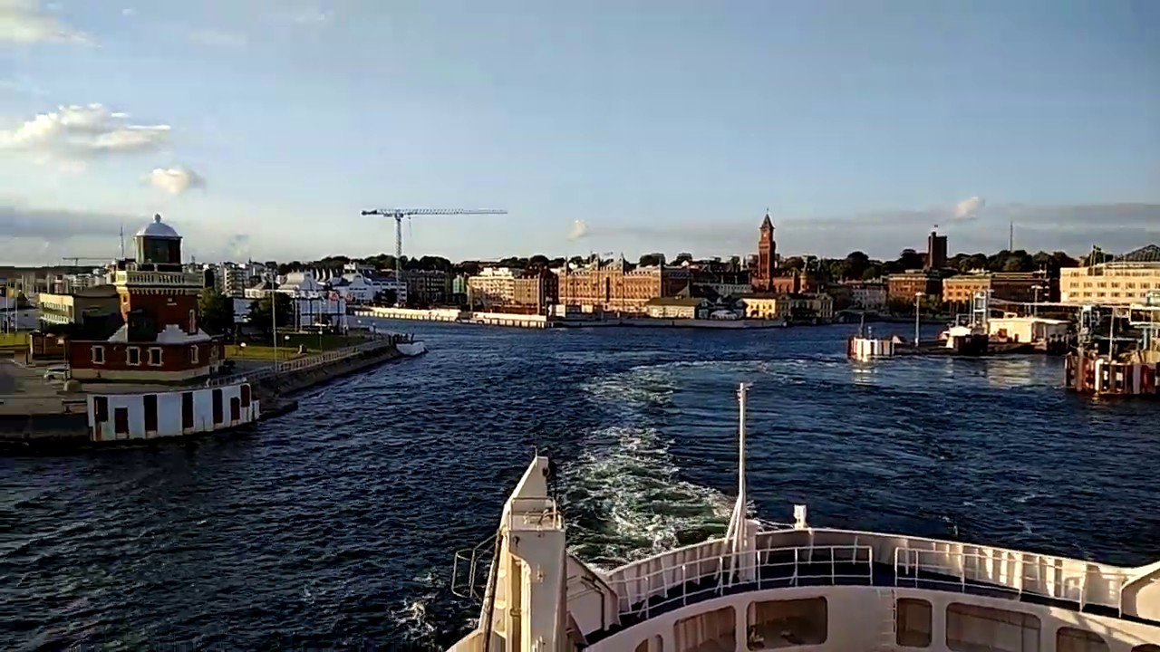 A glimpse: Ferry ride from Helsingborg (Denmark) to Helsingor (Sweden)