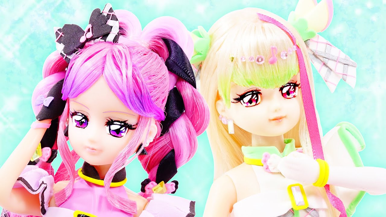 【リカちゃんリメイク】キュアズキューン＆キュアキッスデビュー❤️キミとアイドルプリキュアの人形変身シーン♪ふたりの誓いAwakening Harmony✨プリルンとメロロン🌼ダンスレッスンも🎶