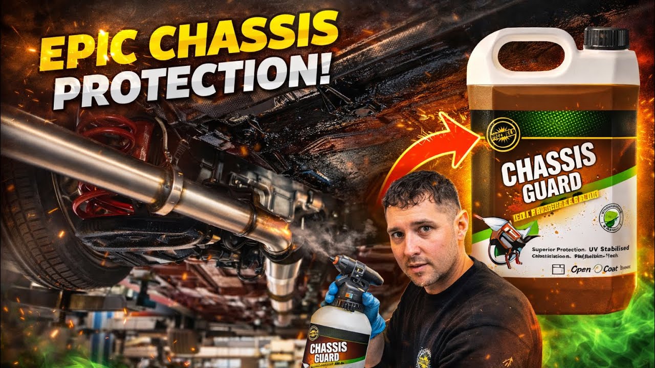 Buzzweld Chassis Guard Lanolin Coating, Ford Sierra Sapphire 2.0 Zetec Turbo Build.