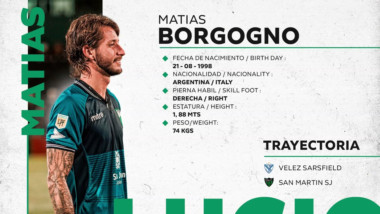 Matias Borgogno #1 / Arquero - Goalkeeper / San Martin de San Juan 2025