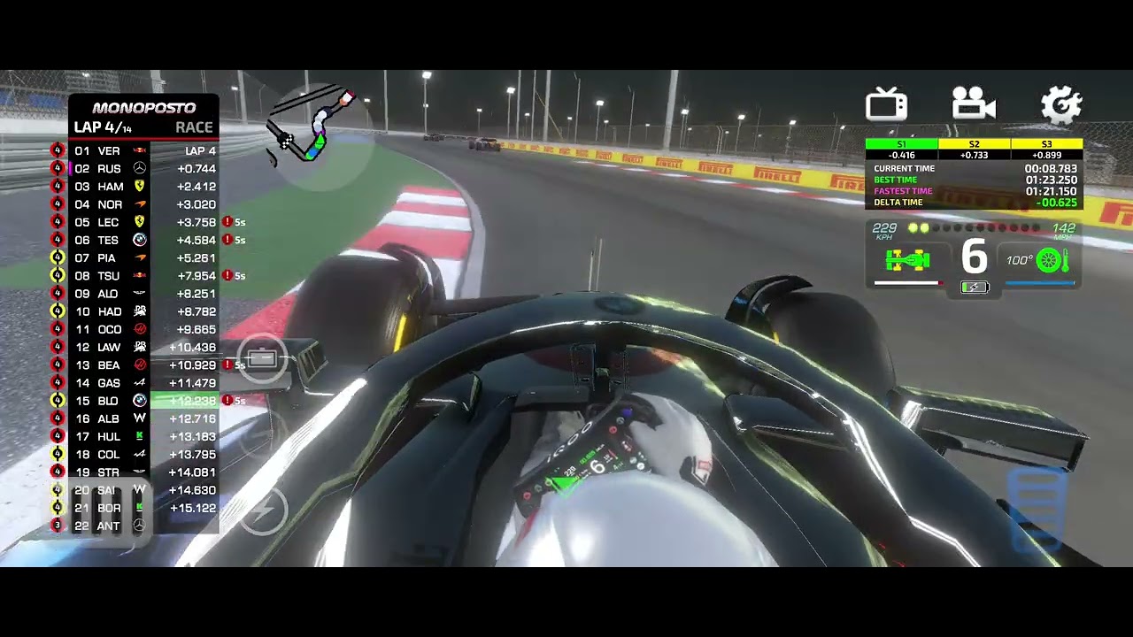 MONOPOSTO Finale S3:R24 ABU DHABI GRAND PRIX 🇦🇪| Crashed 