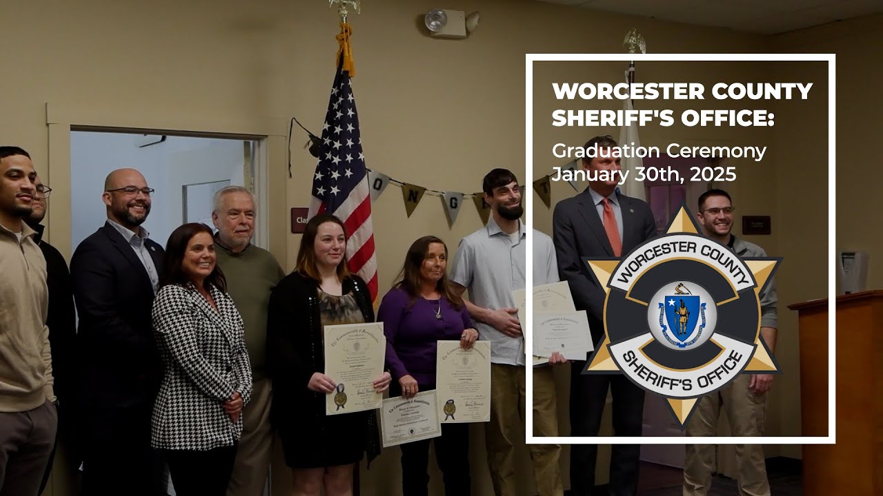 Worcester County Sheriff's Office Graduation 2025