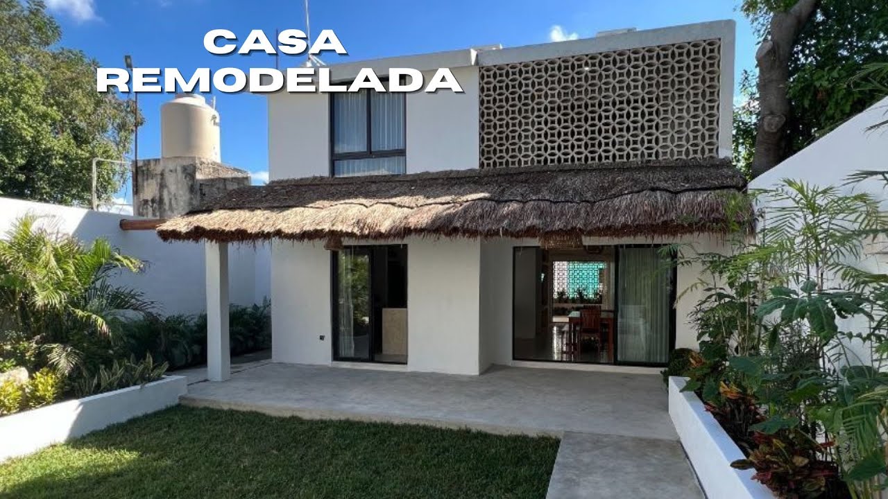 Increíble CASA REMODELADA en el CENTRO DE MÉRIDA YUCATÁN ¡Se entrega AMUEBLADA!