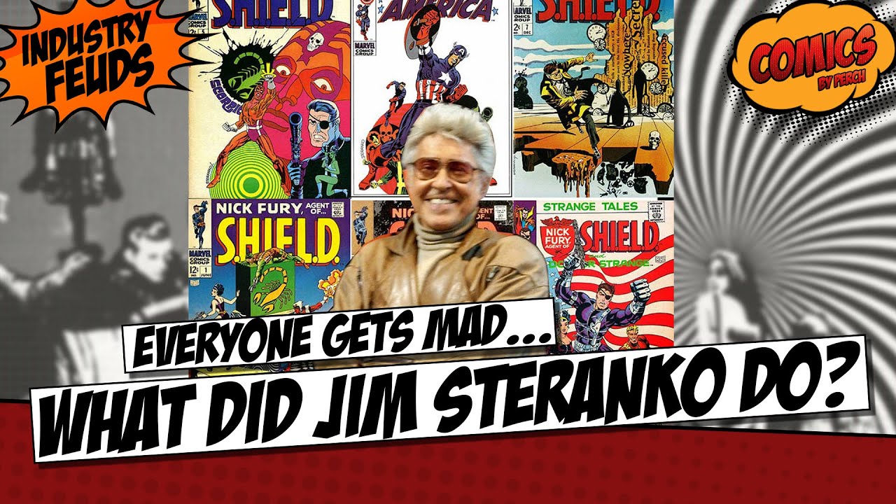 People in comics get mad at Jim Steranko... so what did he do?