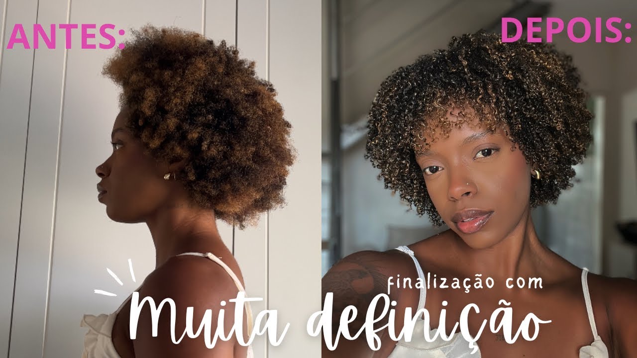 A Finalização Atualizada que Deixa o Cabelo Crespo MUITO Definido ✨