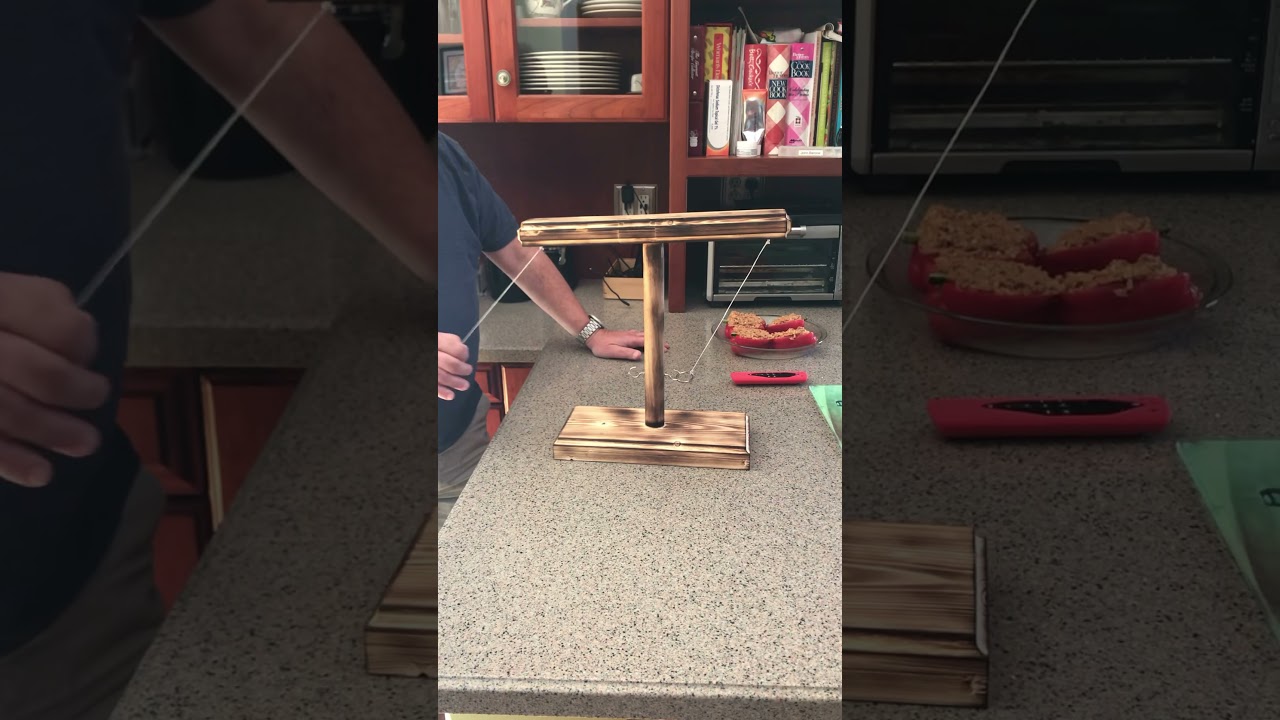 Hook and ring toss game