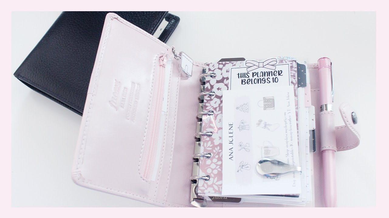 Planner Flipthrough  | Filofax Malden Pocket Rings | Ana Jolene