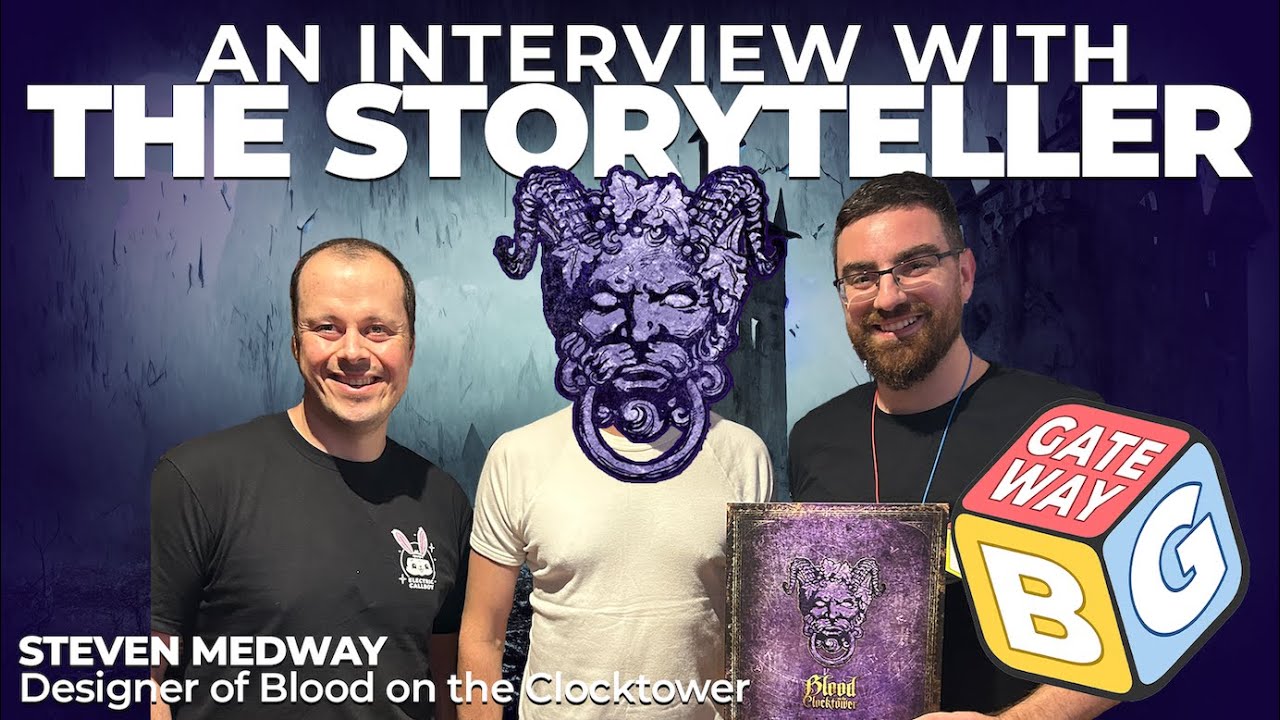Interview with 'The Storyteller' Steven Medway - Blood on the Clocktower Designer