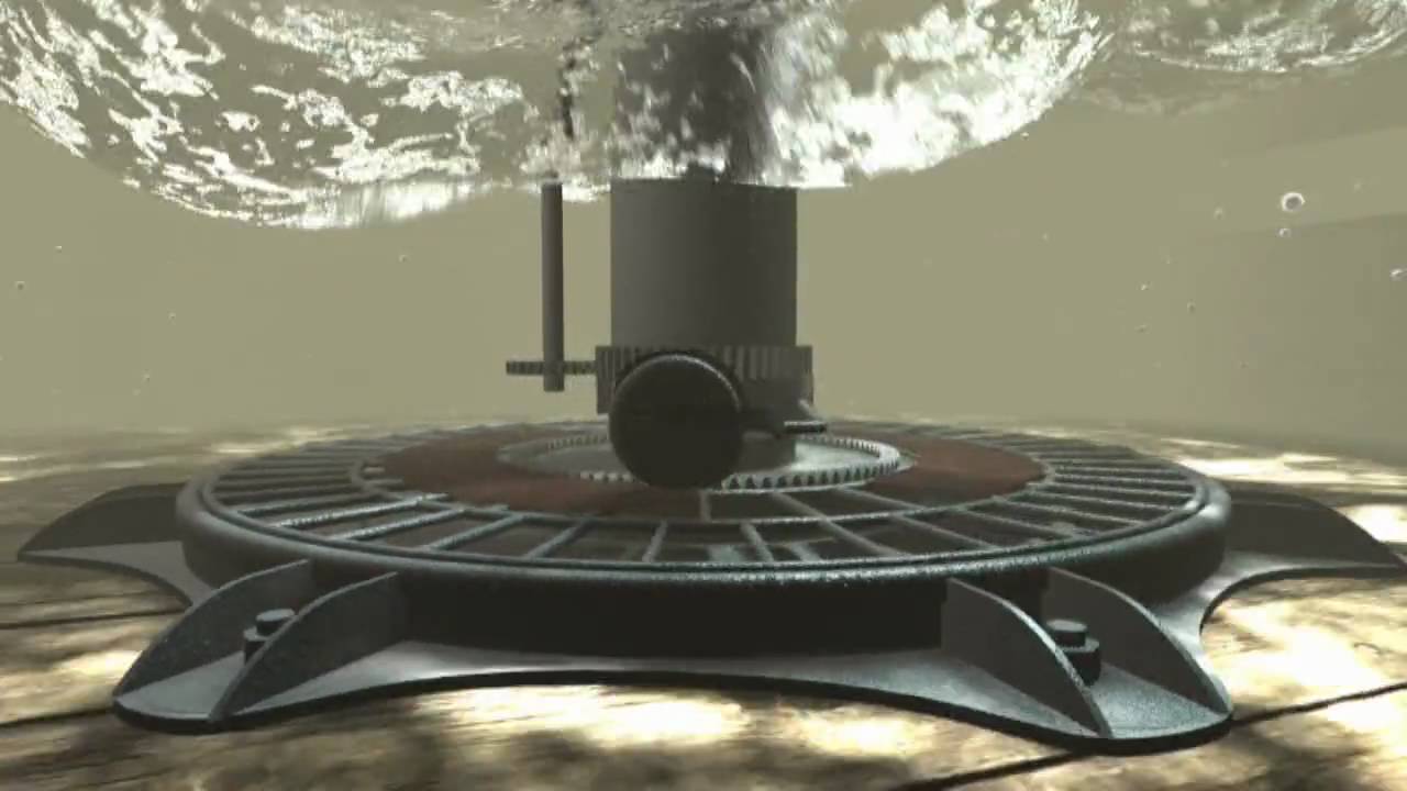 Fontaine'sche Wasserturbine Roesrath (BRD)
