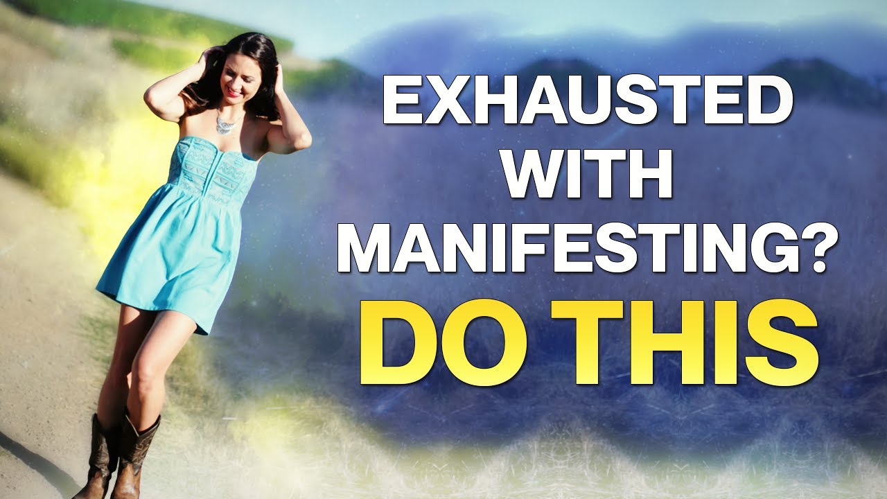 Exhausted or Burnt Out from Manifesting? DO THIS.