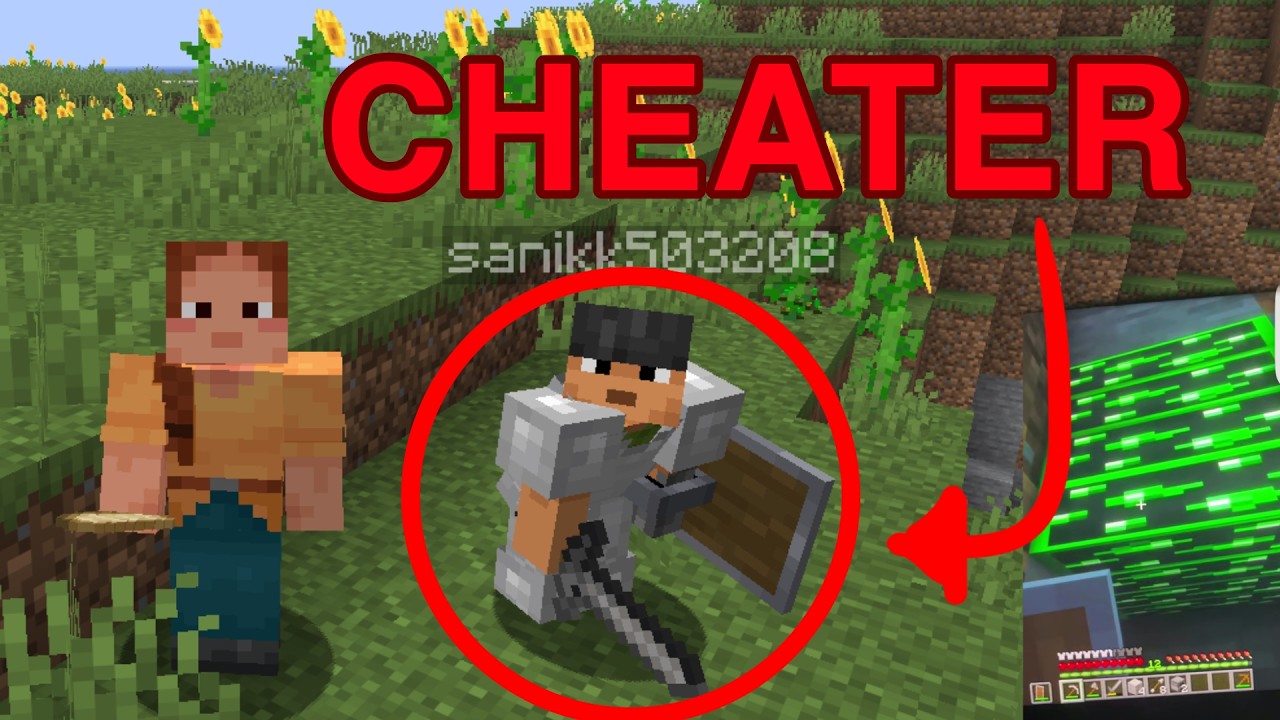 1 cheater vs 1 hunter