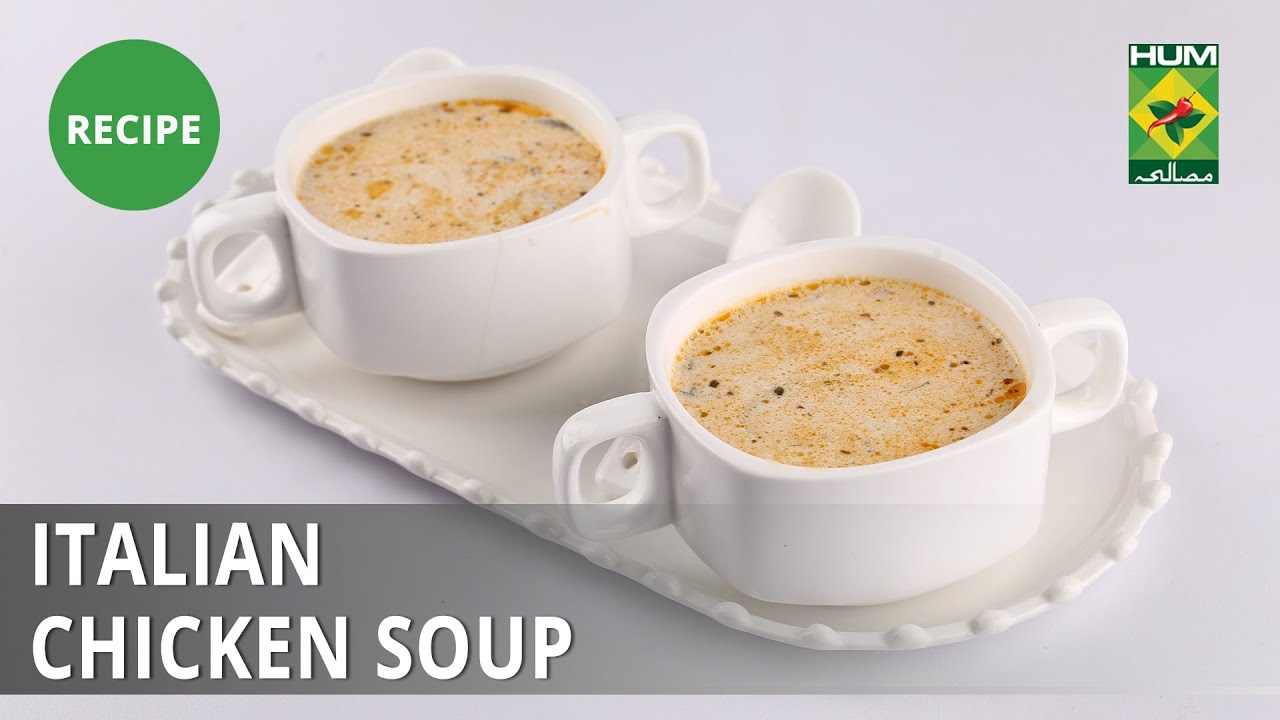 Italian Chicken Soup Recipe | Food Diaries |  Zarnak Sidhwa | Appetizer