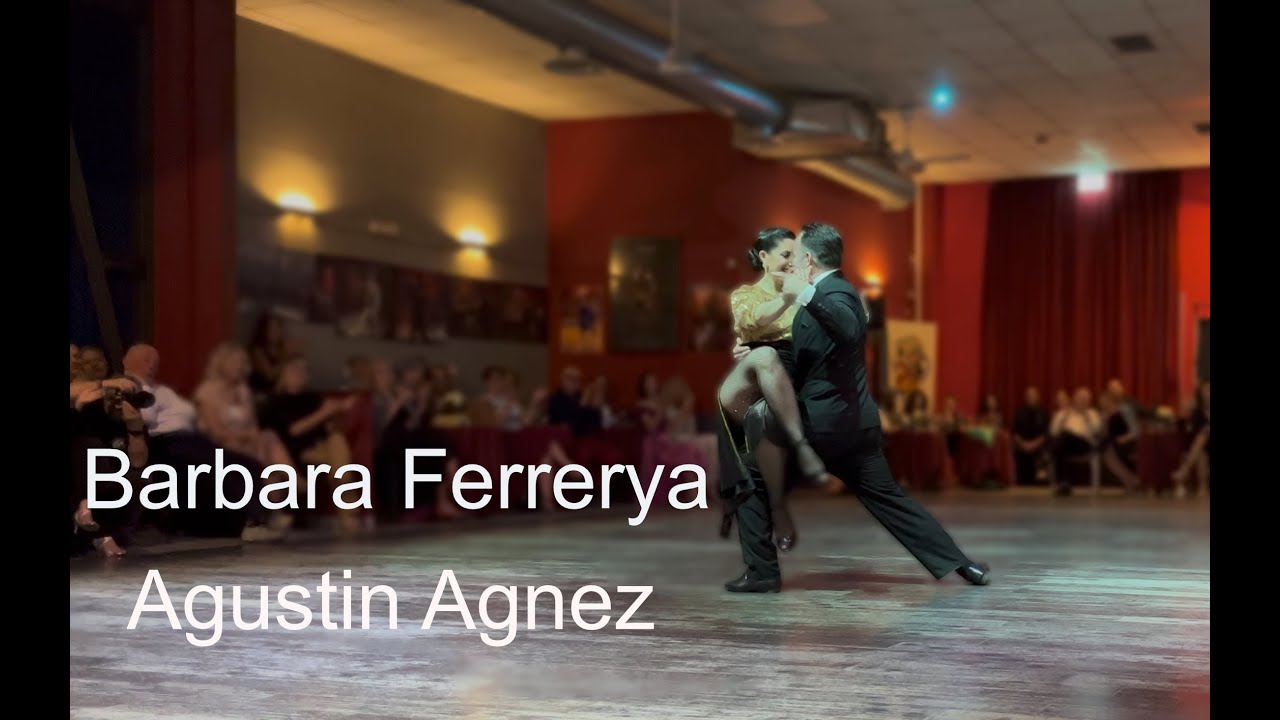 BARBARA FERRERYA Y AUGUSTIN AGNEZ  MILONGA DEL 83 JUAN D'ARIENZO