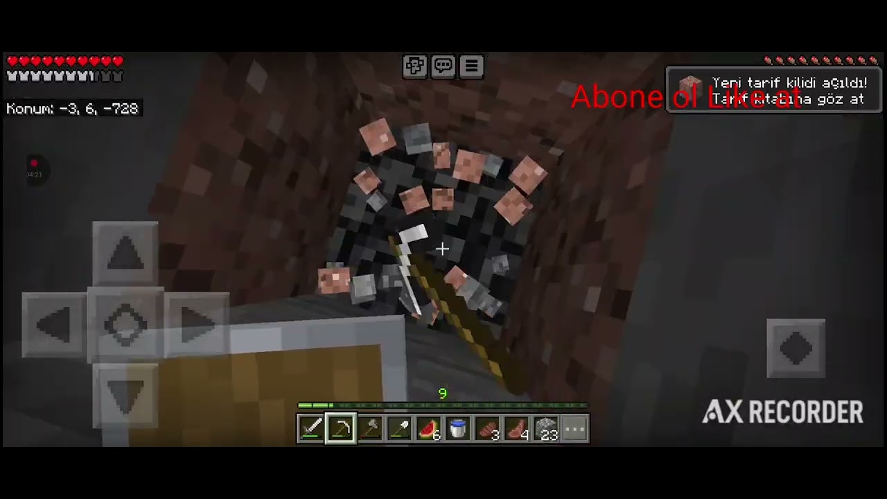 Minecraft serim (sonda ölüyom) 2x maden 