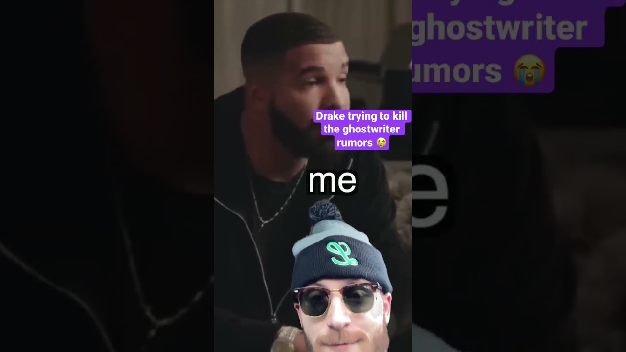 All Jokes aside, Drake is a great writer😭 #drake #ghostwriter #makingmusic #musicreactions