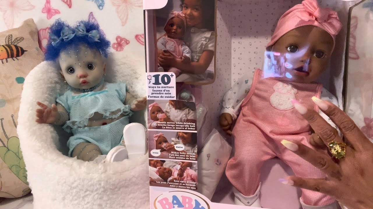 Unboxing & Review of Baby Born My Real Baby Doll Harper @Binkys and blankeys Nursery