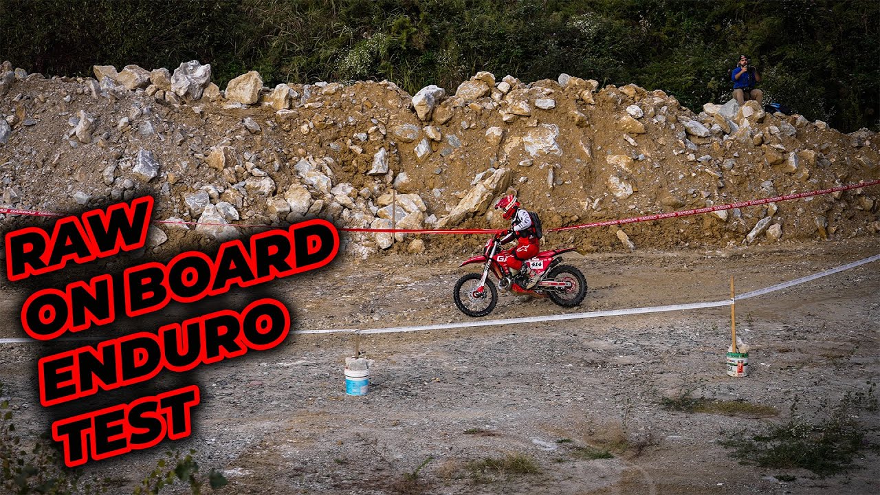 ENDURO TEST - ON BOARD RAW CLARA - GASGAS EC300 2025 2 STROKE - LOVERE TROFEO ENDURO