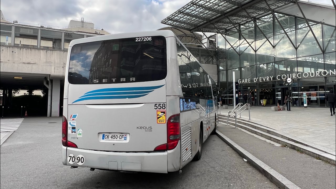 KICKDOWN - Setra S415 UL €5 ZF n*558 sur la ligne 91.09