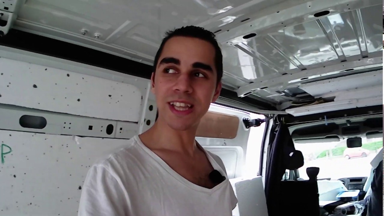 LAMINATE VAN FLOORING // Renault Master Campervan Conversion - Part 04