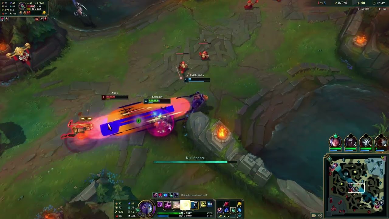 Kassadin vs Akali / E1