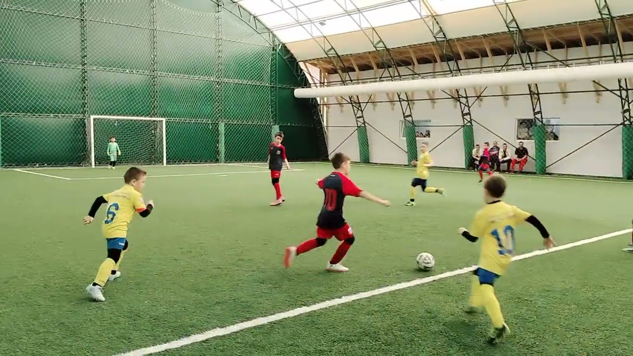 Brașov Indoor Cup U8. Steaua Albastru vs FC Câmpia Turzii 