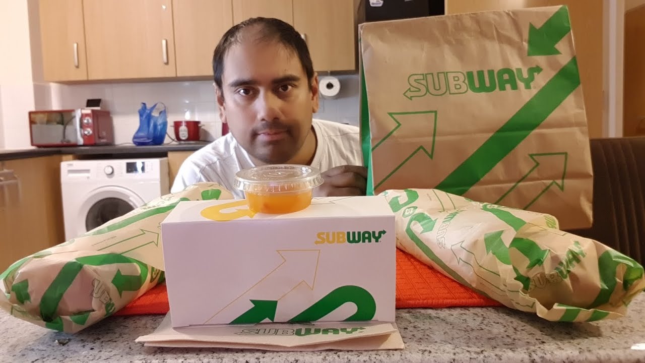 subway uk mukbang