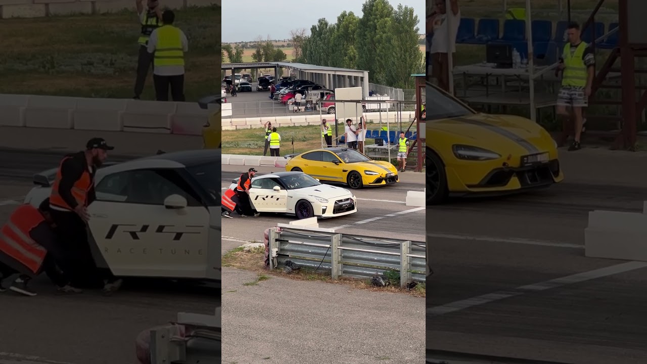 Xiaomi SU7 Ultra против Nissan GTR 35. DragWars. Sokol race track. Драг - Рейсинг. #dragracing