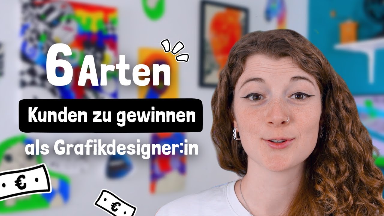 Wie ich Kunden als selbstständige Grafikdesignerin gewinne