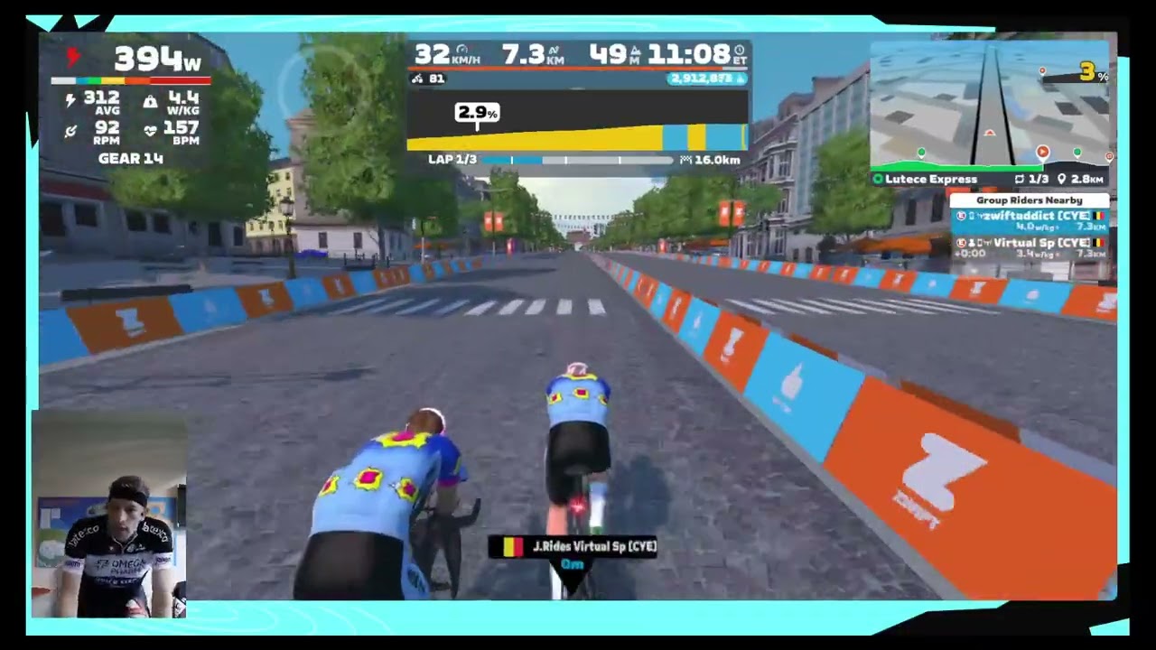 CommuniTTTy 2upTT (2 Belgen) - Lutece Express