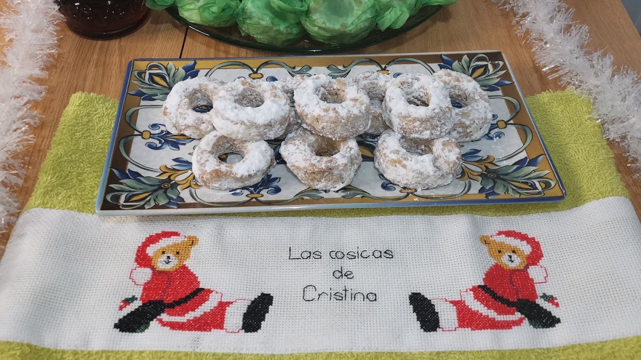 ROSCOS DE VINO DULCE, DULCE NAVIDEÑO