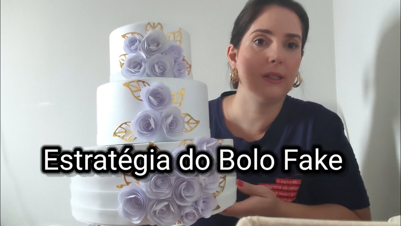 Estratégia do Bolo Fake no Pegue e Monte #bolo #pegueemonte 