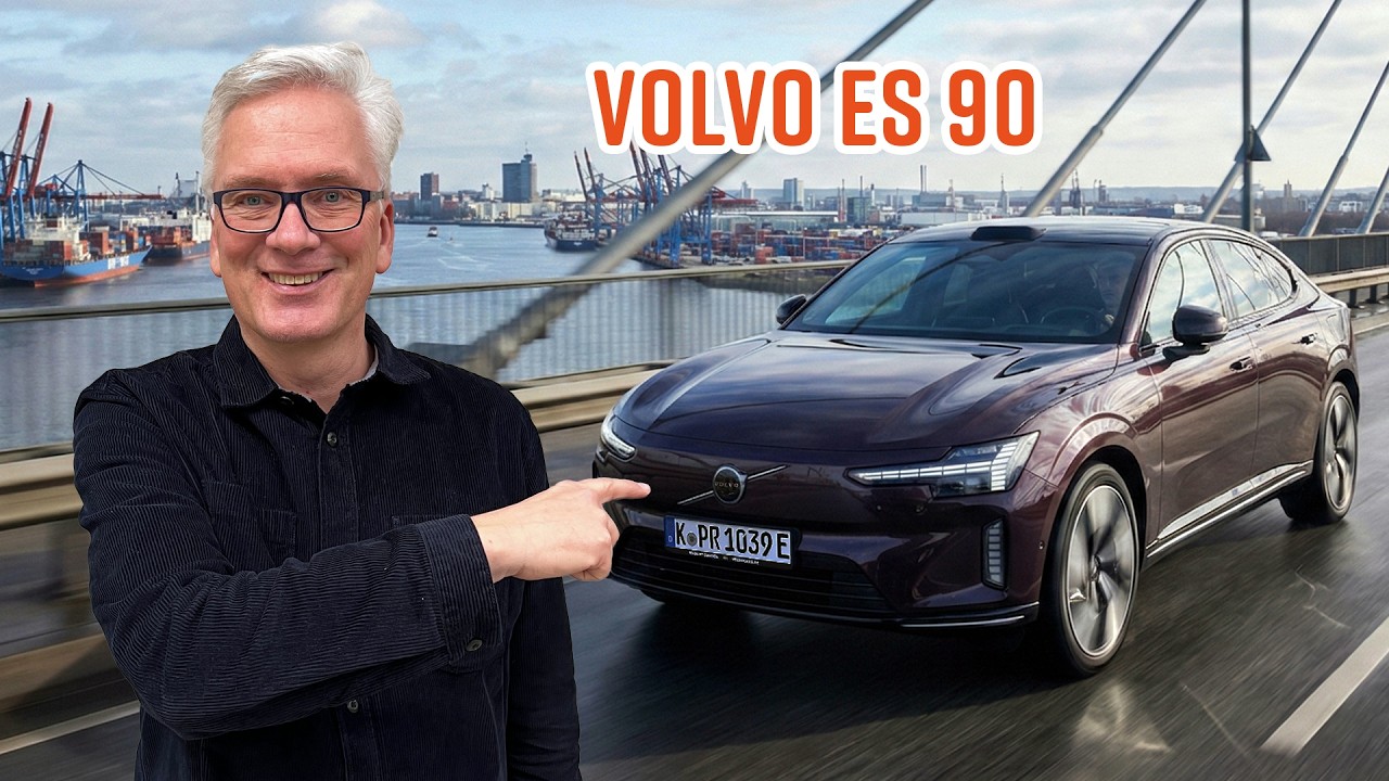Volvo ES90: Die Reiselimousine im Wintertest