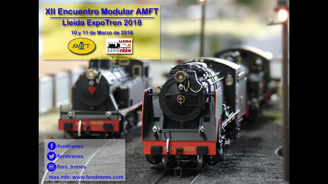 AMFT Expotren Lleida - 10 y 11 de marzo de 2018