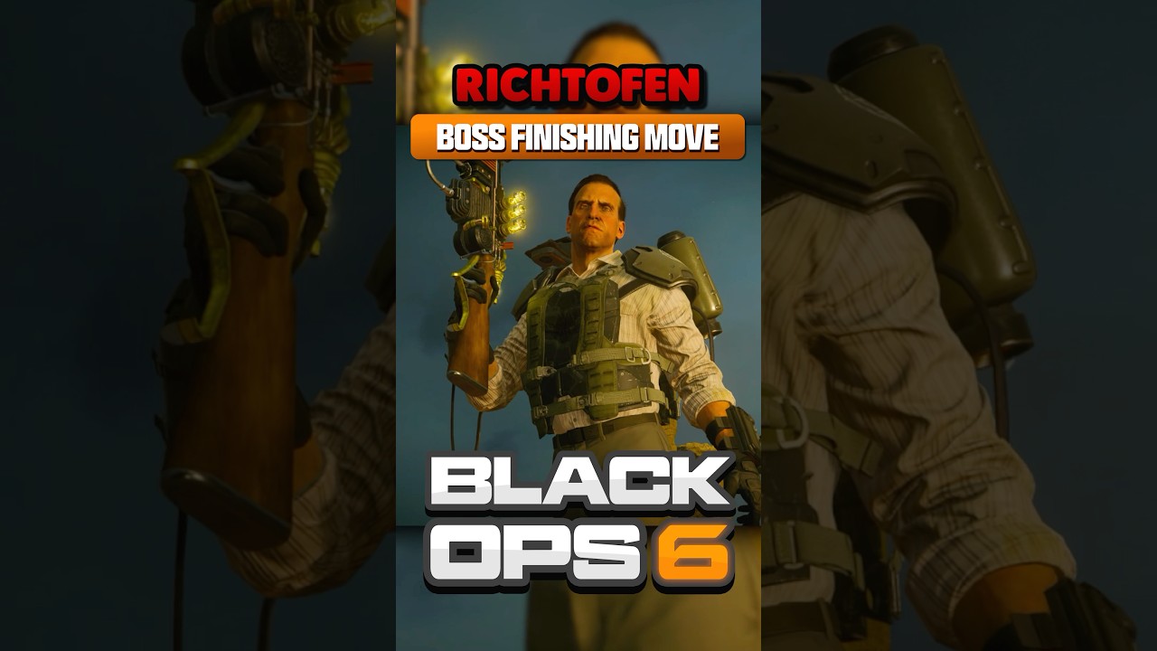 Edward Richtofen Finishing Move ☠️