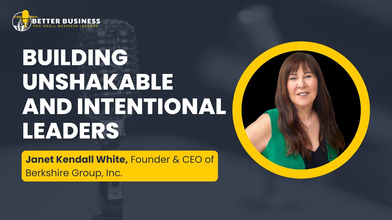 Episode 31: Building Unshakable and Intentional Leaders with Janet Kendall White